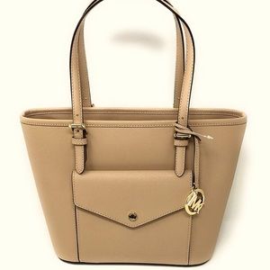 Michael Kors Leather tote bag w/silver hardware